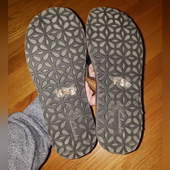 Clarks Brown Leather sandals - Picture 5 of 6